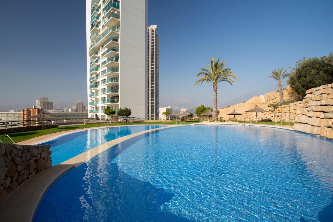 Apartmán Skyline 41 Gran Lujo, Terraza Grande Y Vistas Al Mar - Planta 41 Benidorm Exteriér fotografie